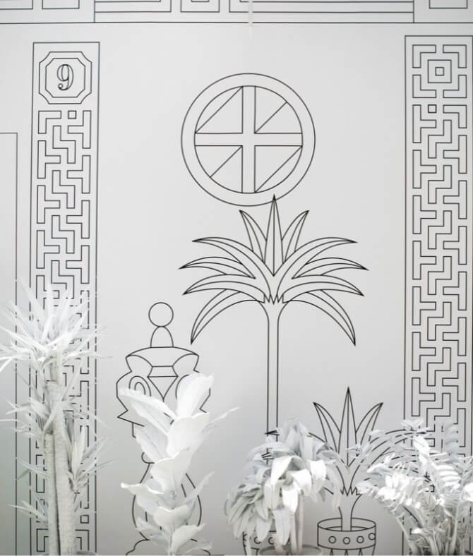 Decoración Hermès origami cartoncita
