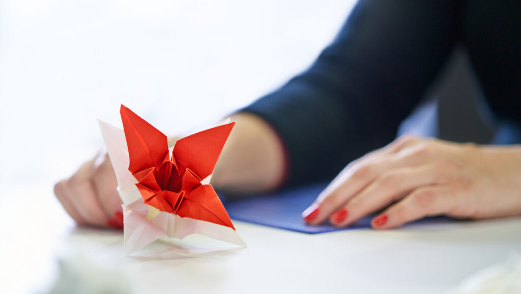 Origami arte en papel Fujifilm